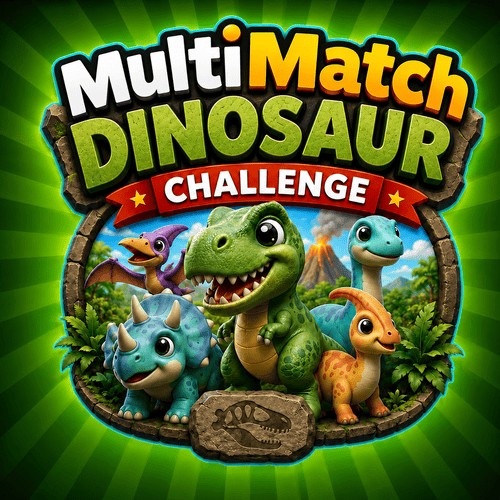 MultiMatch Dinosaur Challenge Game